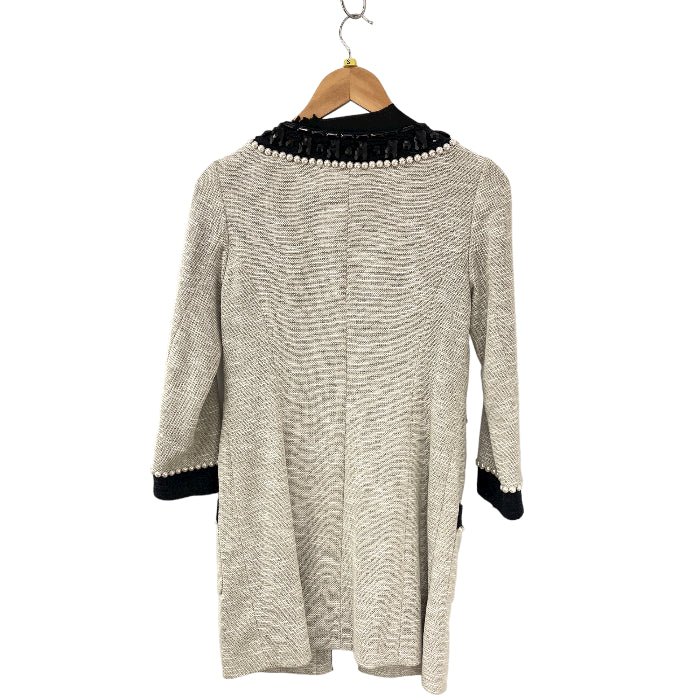 Diagram GRACE CONTINENTAL ビジュー ノーカラー コート  36 Sサイズ ホワイト 中古 1