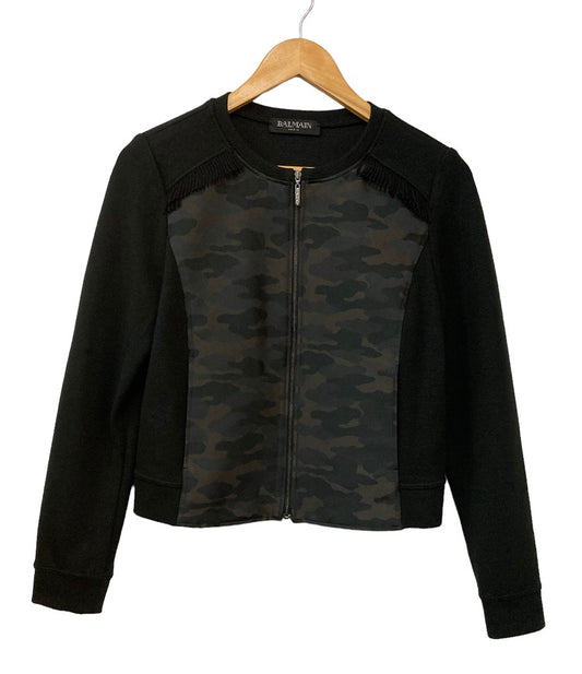 BALMAIN paris バルマン×レリアン カモフラージュ ジップアップ ブルゾン 中古 4
