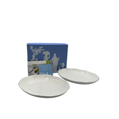 WEDGWOOD ウェッジウッド Harvest ハーベスト ペア オーバルディッシュ 中古 4