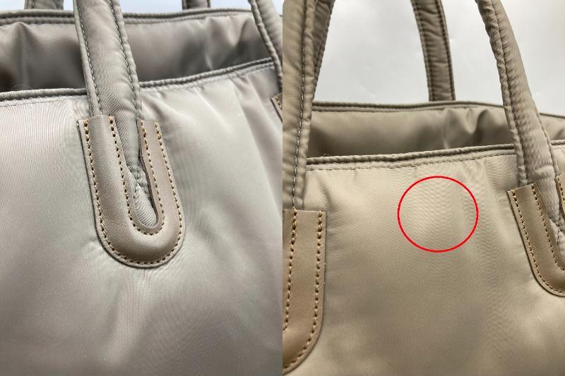 NOMADIS ノマディス Arles XL トートバッグ ナイロン カーキ 中古 D4