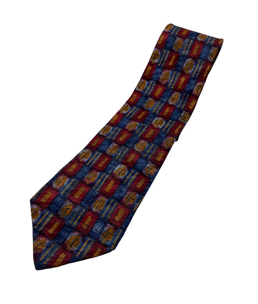 dunhill ダンヒル 総柄 シルクネクタイ 中古 4