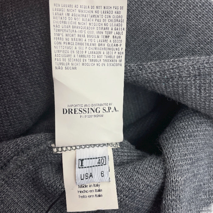 CLASS Roberto Cavalli クラスロベルトカヴァリ ノーカラーコート 6 Mサイズ 中古 1