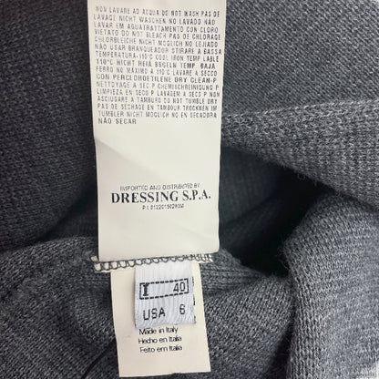 CLASS Roberto Cavalli クラスロベルトカヴァリ ノーカラーコート 6 Mサイズ 中古 1