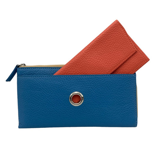 quore 牛革 L字ファスナー 長財布 中古 4