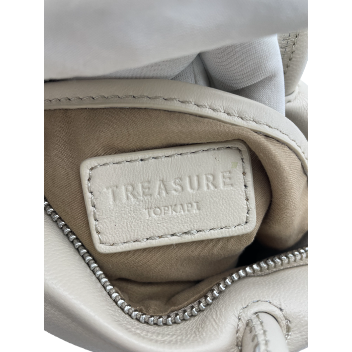 TREASURE TOPKAPI トプカピトレジャー ラムスキン ミニショルダー　バッグ 中古 4