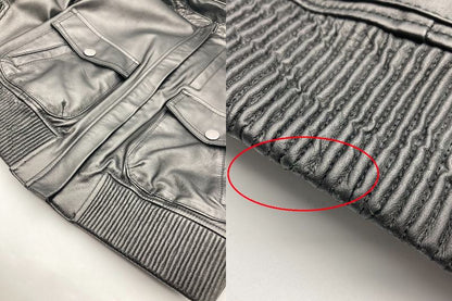 JILL STUART ジルスチュアート ラムレザー 羊革 ライダースジャケット 中古 4