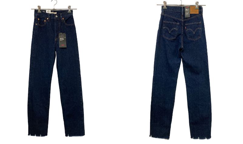 LEVI'S PREMIUM リーバイス プレミアム RIBCAGE STRAIGHT ANKLE デニムパンツ 中古 4