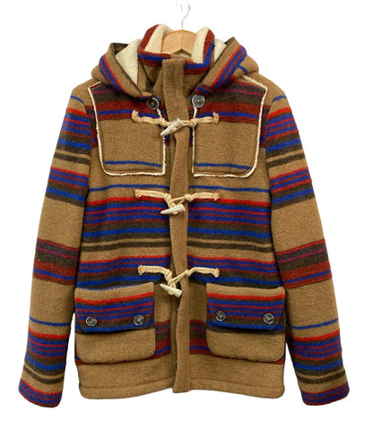 Bark バーク ウール混 ダッフルコート 中古 4