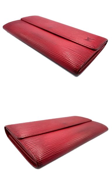 LOUIS VUITTON ルイヴィトン エピ ポシェットポルトモネ クレディ M63577 中古 1