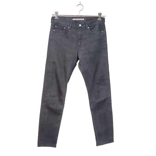 JOHNLAWRENCESULLIVAN テーパードリジットデニム パンツ JLS-02-07 メンズ ブラック 35 中古 3