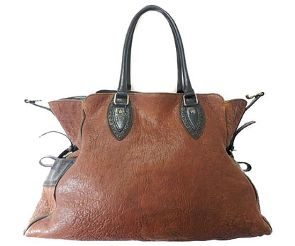 FENDI フェンディ エトニコ レザー バッグ ドゥ ジュール 中古 1