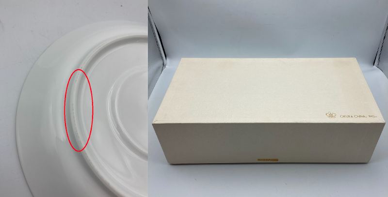 大倉陶園 色蒔き（ライトグリーン）カップ＆ソーサー 6客セット 中古 4