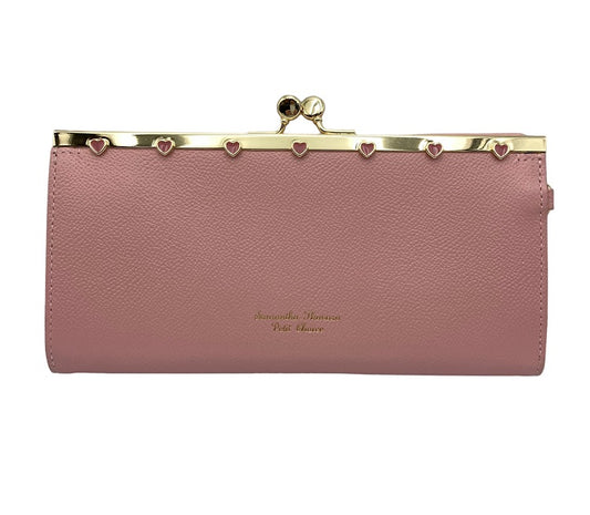 Samantha Thavasa Petit Choice サマンサタバサ プチチョイス ハートモチーフ 口金長財布 中古 4