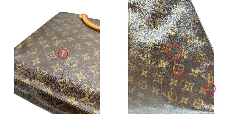 ルイヴィトン LOUIS VUITTON モノグラム ハンドバッグ サック・プラ M51140 ブランド 鞄 レディース メンズ 通勤 A4 中古 W４