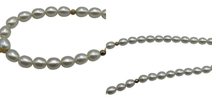 シルバー925 淡水パール ネックレス 中古 4