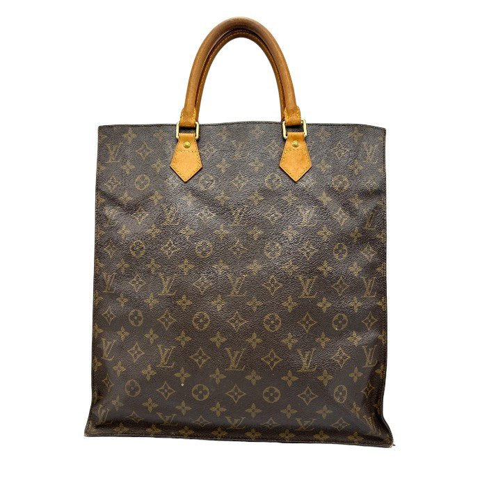 ルイヴィトン LOUIS VUITTON モノグラム ハンドバッグ サック・プラ M51140 ブランド 鞄 レディース メンズ 通勤 A4 中古 W４