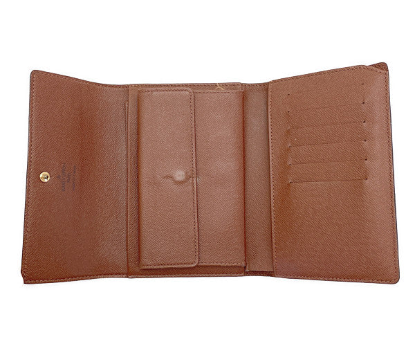 LOUIS VUITTON ルイヴィトン モノグラム ポルトトレゾール エテュイ シェキエ M61200 中古 送料無料 中古 1