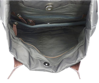 HUNTING WORLD ハンティングワールド ナイロン レザー トートバッグ 中古 1