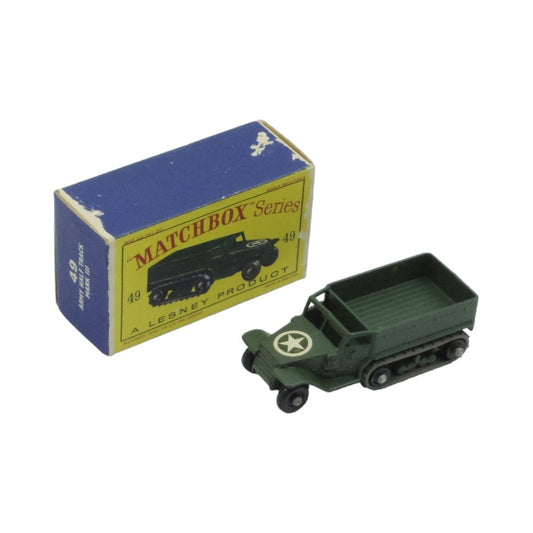 MACHBOX 49 ARMY HALF TRACK MARK III 中古 1