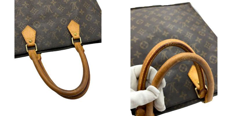 ルイヴィトン LOUIS VUITTON モノグラム ハンドバッグ サック・プラ M51140 ブランド 鞄 レディース メンズ 通勤 A4 中古 W４