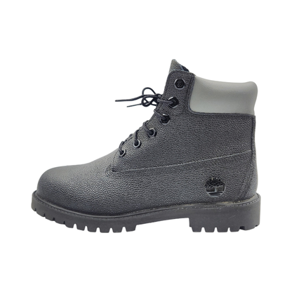 Timberland 6inch ワークブーツ ジュニア レディース WATERPROOF ブラック 24cm A1BA4 防水 レースアップ T1