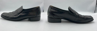 BALLY バリー オーストリッチ ローファー メンズ ブラック 中古 4