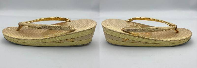 和装 着物用 ハンドバッグ 草履セット 中古 D4