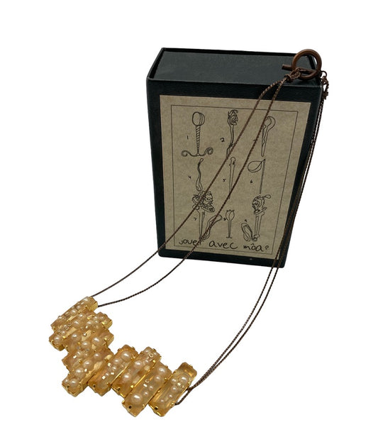 jouer avec moa? ジュエ アヴェック モア アンティーク調 ハンドメイド ネックレス 中古 4