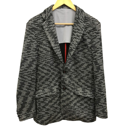 gino ジーノ テーラージャケット メンズ 48 グレー 中古 1