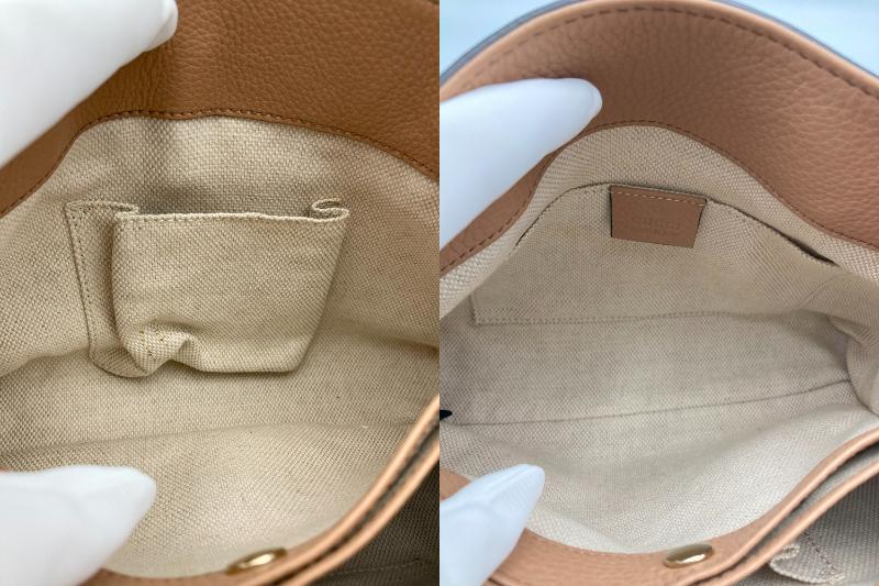 GUCCI グッチ ソーホー チェーン ショルダーバッグ レディース ベージュ 498879 中古 4