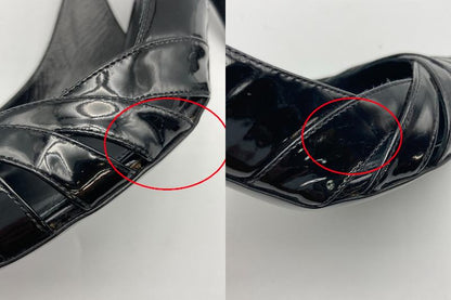 GIORGIO ARMANI ジョルジオアルマーニ  バックストラップ パンプス 中古 4