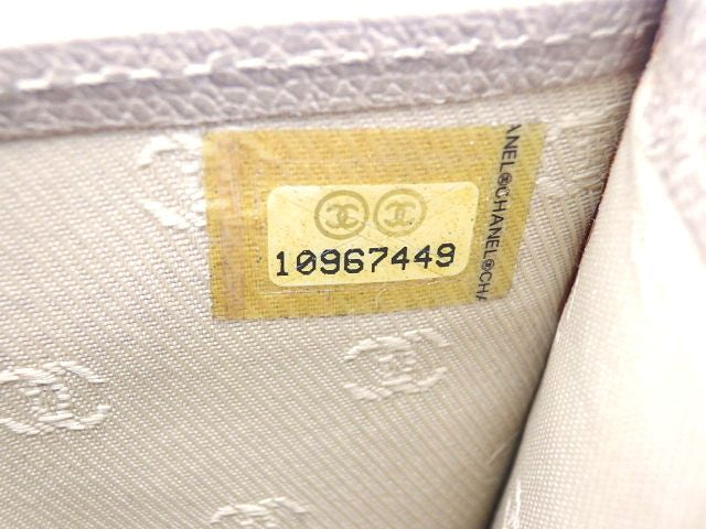 CHANEL シャネル ココボタン 二つ折り長財布 中古 1