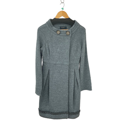 CLASS Roberto Cavalli クラスロベルトカヴァリ ノーカラーコート 6 Mサイズ 中古 1