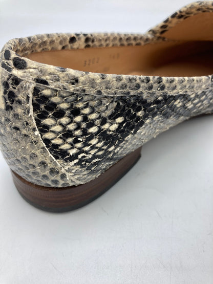 PACCUCCI パスクッチ パイソン柄 ビットローファー レディース 中古 4
