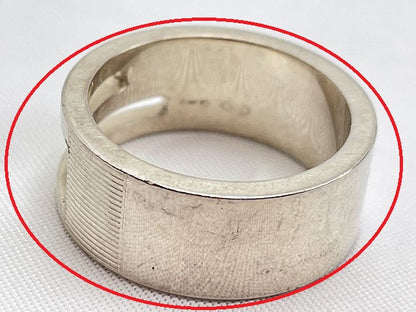 GUCCI グッチ Gモチーフ シルバー925 リング 12号 中古 1