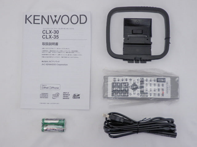 KENWOOD CD/SD/USBパーソナルオーディオシステム CLX-30-P(ピンク) 中古 1