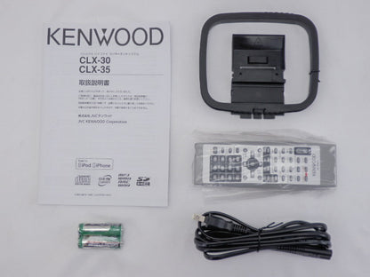 KENWOOD CD/SD/USBパーソナルオーディオシステム CLX-30-P(ピンク) 中古 1