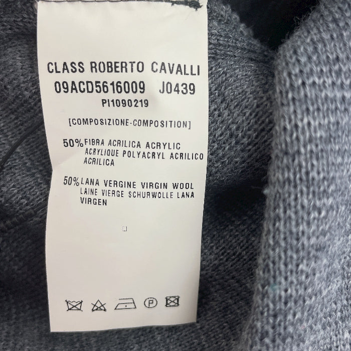 CLASS Roberto Cavalli クラスロベルトカヴァリ ノーカラーコート 6 Mサイズ 中古 1