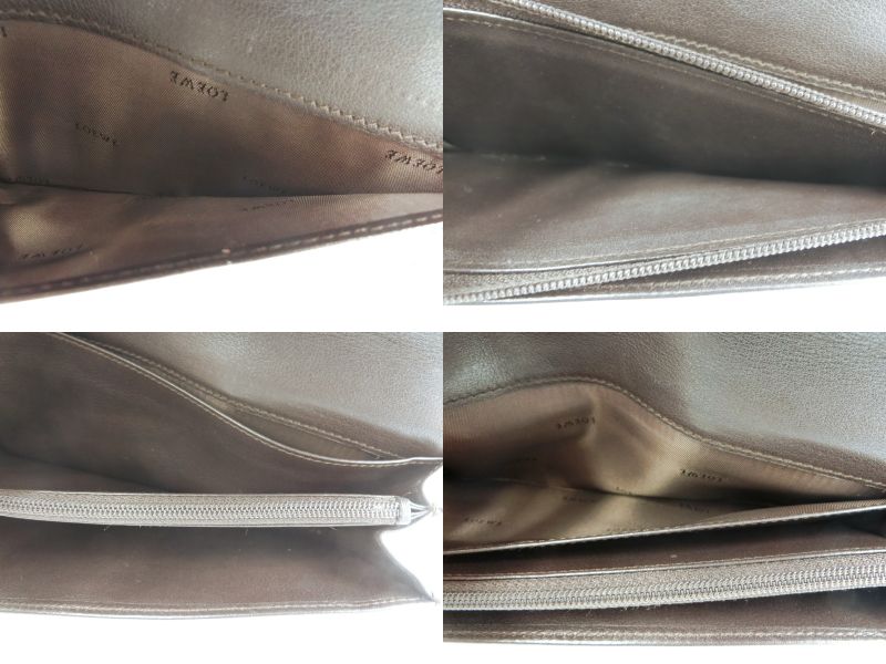 LOEWE/ロエベ レザー 二つ折り長財布 中古 1