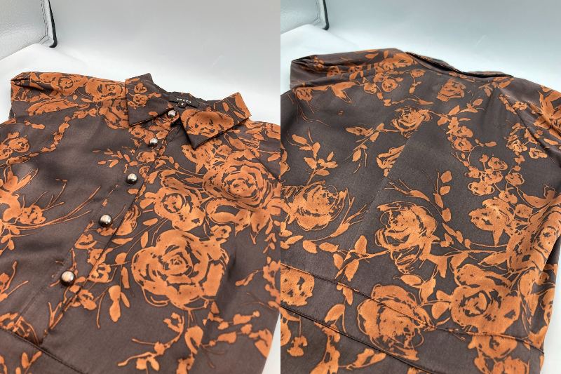 TOCCA トッカ 花柄 シルクワンピース 中古 4