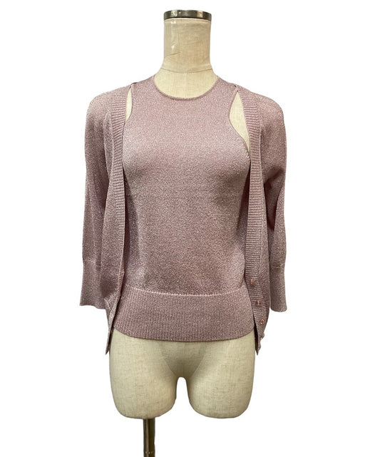 EPOCA エポカ シルク混 ラメ アンサンブル 中古 4