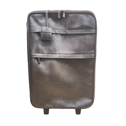 BALLY バリー レザー スーツケース ブラウン キャリーケース バッグ 旅行鞄 中古 1
