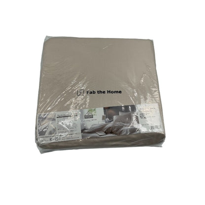 Fab the Home ファインコットン エジプシャン ストーン コンフォーターカバー ベッドシーツ ピローケース クイーンサイズ セット 中古 1