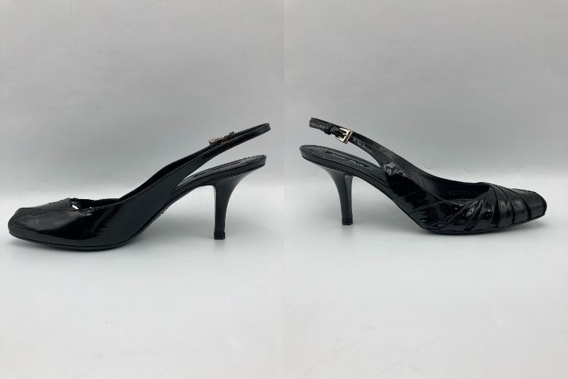 GIORGIO ARMANI ジョルジオアルマーニ  バックストラップ パンプス 中古 4