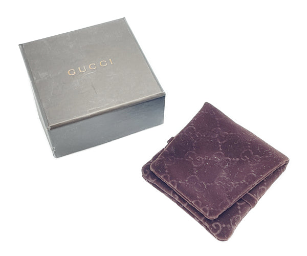 GUCCI グッチ シルバー925 ロゴ リング 10号 中古 1