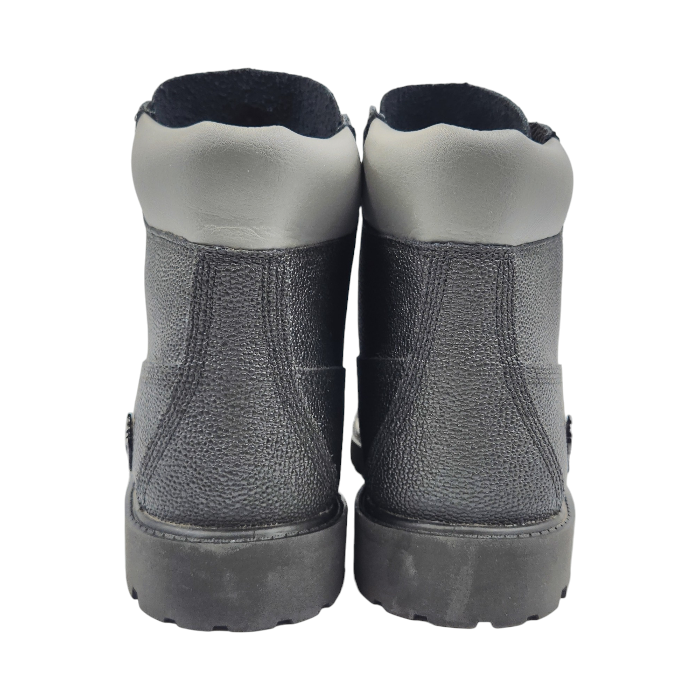 Timberland 6inch ワークブーツ ジュニア レディース WATERPROOF ブラック 24cm A1BA4 防水 レースアップ T1