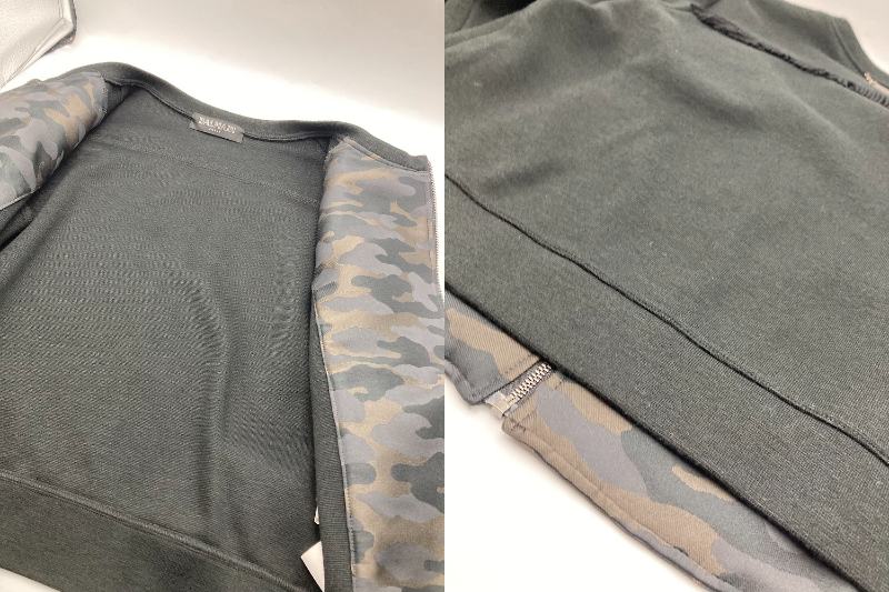 BALMAIN paris バルマン×レリアン カモフラージュ ジップアップ ブルゾン 中古 4