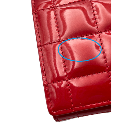 Samantha Thavasa Petit Choice サマンサタバサ プチチョイス エナメル キルティング 長財布 中古 4