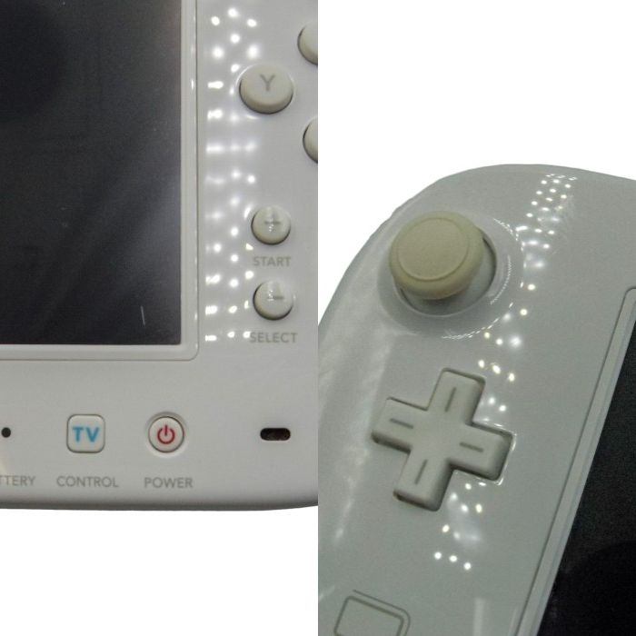 Nintendo Wii U プレミアムセット shiro 本体 32GB 中古 a1