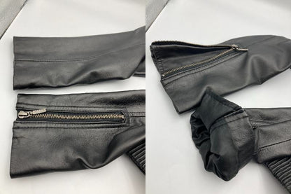 JILL STUART ジルスチュアート ラムレザー 羊革 ライダースジャケット 中古 4